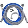 SPARES2GO Fill Hose + Drain Extension Kit For Washing Machine Or Dishwasher (2.5m + 3.5m)
