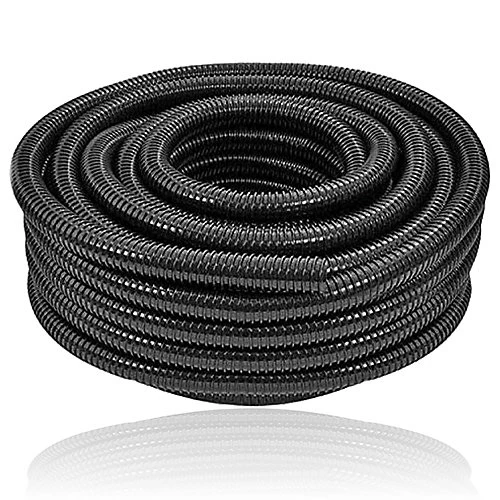 SPARES2GO Pond Hose Flexible Marine Filter Pipe Corrugated + 2 Clamp Clips (51mm Diameter, 20M) 5 SPARES2GO Pond Hose Flexible Marine Filter Pipe Corrugated + 2 Clamp Clips (51mm Diameter, 20M) - Image 3