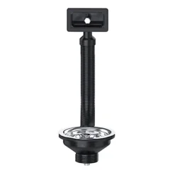 SPARES2GO Sink Strainer Basket Square Overflow Waste Drain Plug Chrome Plated Stainless Steel Kitchen Bathroom (40mm, 1 1/2") -Klim Heating Shop spares2go sink strainer basket square overflow waste drain plug chrome plated stainless steel kitchen bathroom 40mm 1 1 2 5057817536685 04c MP