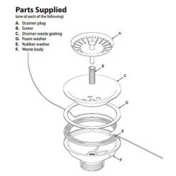SPARES2GO Sink Strainer Basket Waste Drain Plug Chrome Plated Stainless Steel Kitchen Bathroom Basin (40mm, 1 1/2") 8 SPARES2GO Sink Strainer Basket Waste Drain Plug Chrome Plated Stainless Steel Kitchen Bathroom Basin (40mm, 1 1/2") -Klim Heating Shop spares2go sink strainer basket waste drain plug chrome plated stainless steel kitchen bathroom basin 40mm 1 1 2 5057817536661 03c MP