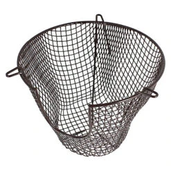 SPARES2GO Universal Brown Plastic Terminal Guard Round Plume Kit Boiler Flue Cage (11.5'' / 295mm)