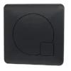 Square Dual Flush Push Button (For Use With Concealed Toilet Cistern - Not Included) - 70mm - Matt Black - Balterley 2 Square Dual Flush Push Button (For Use With Concealed Toilet Cistern - Not Included) - 70mm - Matt Black - Balterley -Klim Heating Shop square dual flush push button for use with concealed toilet cistern not included 70mm matt black balterley5056678401224 01c MP