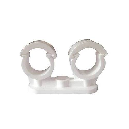 Talon 22mm Quick Lock Double Hinged Snap Over Pipe Clip 50 Per Box - 150 3 Talon 22mm Quick Lock Double Hinged Snap Over Pipe Clip 50 Per Box - 150