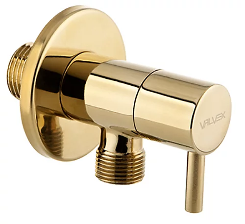 Valvex 1/2" X 3/8" Inch BSP Gold Colour Finished Brass Angled Water Valve Basin Sink 3 Valvex 1/2" X 3/8" Inch BSP Gold Colour Finished Brass Angled Water Valve Basin Sink