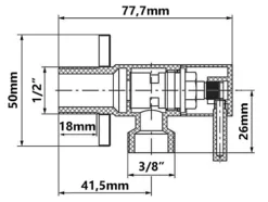 Valvex 1/2" X 3/8" Inch BSP Gold Colour Finished Brass Angled Water Valve Basin Sink 5 Valvex 1/2" X 3/8" Inch BSP Gold Colour Finished Brass Angled Water Valve Basin Sink -Klim Heating Shop valvex 1 2 x 3 8 inch bsp gold colour finished brass angled water valve basin sink5902273547518 02c MP