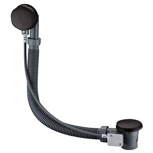 VURTU Barkway Pop Up Bath Waste, 38mm Diameter, Slotted, Black, 111114 3 VURTU Barkway Pop Up Bath Waste, 38mm Diameter, Slotted, Black, 111114